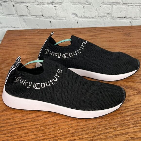 Juicy Couture slip on sneakers with Rhinestones size 8 - Picture 3 of 7